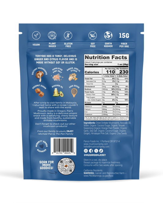 Pan's Mushroom Jerky