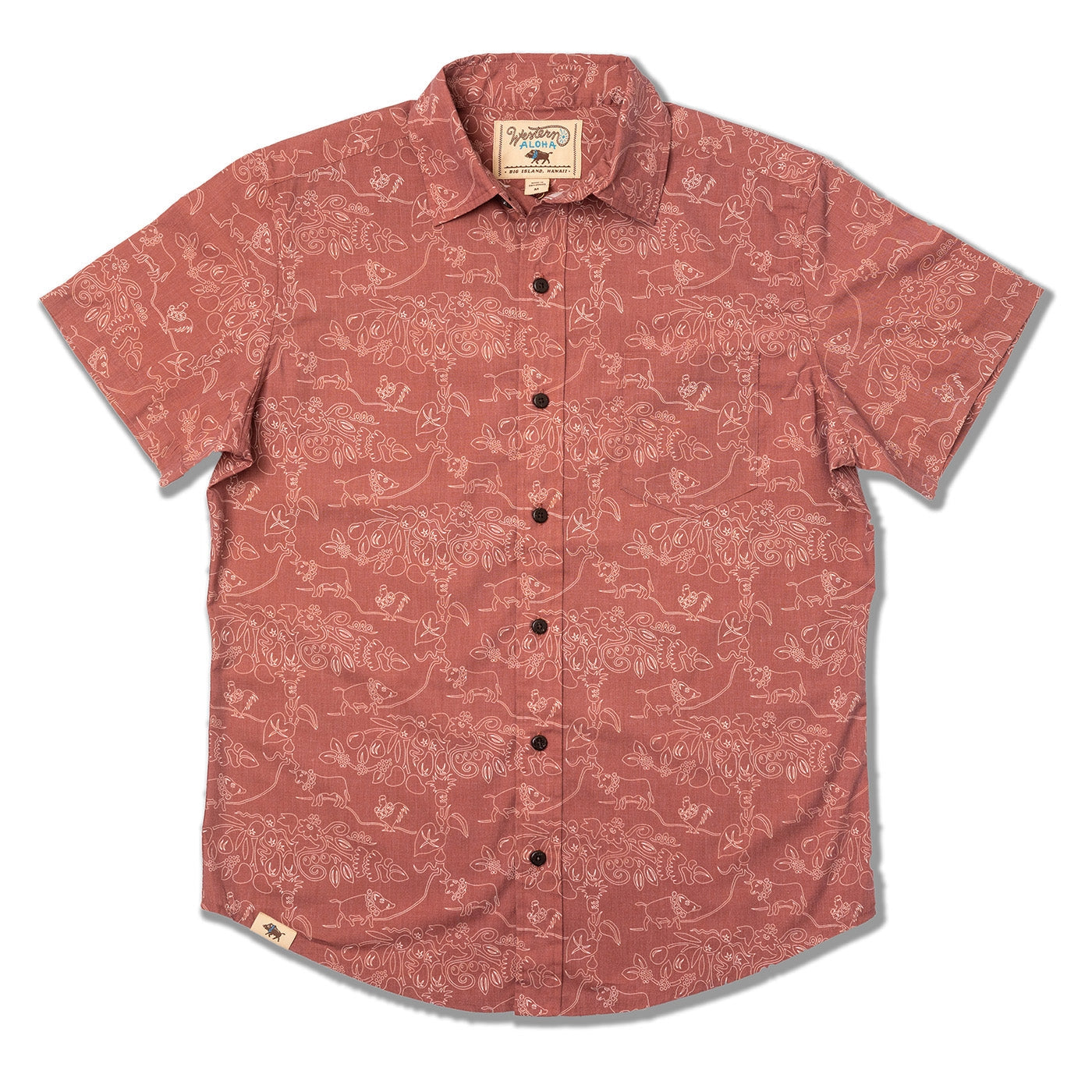 Luau Tree Aloha Shirt