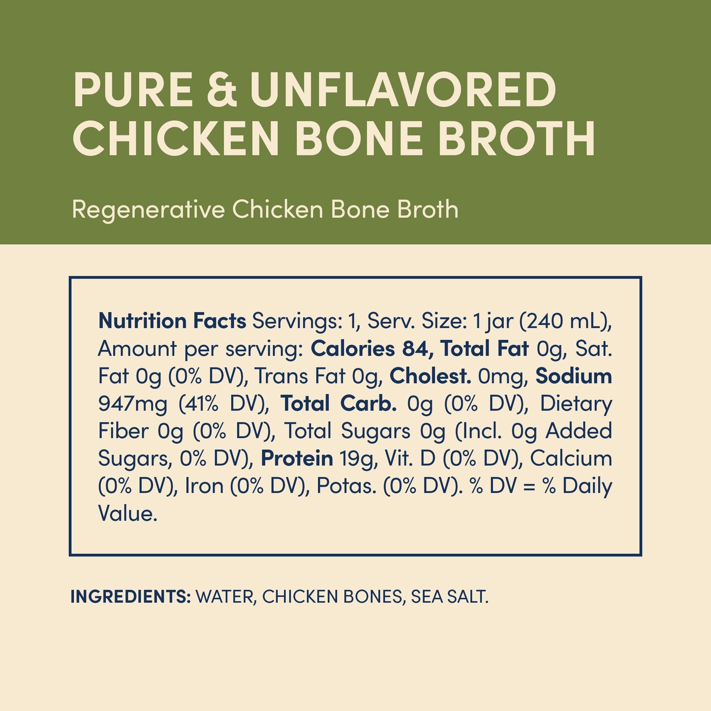 Regenerative Bone Broth - Chicken