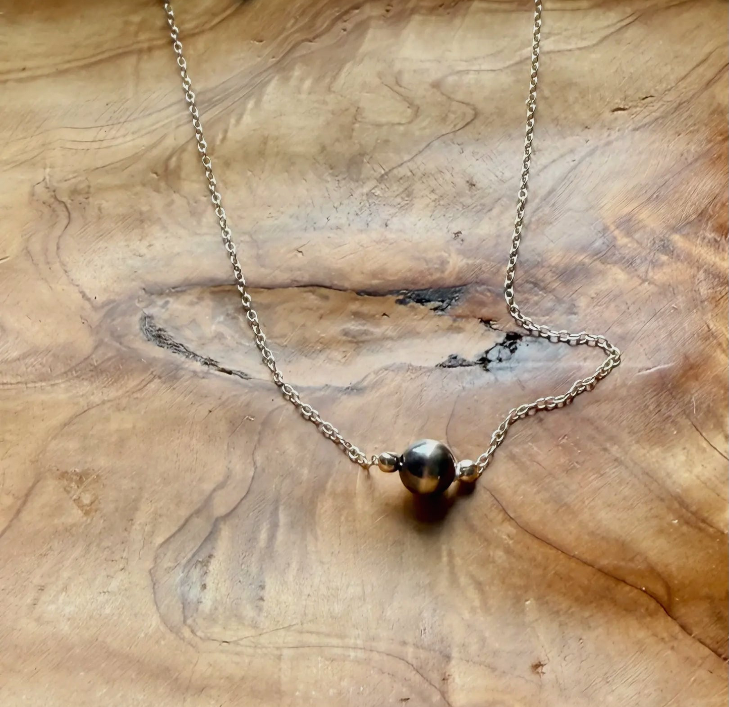 Single Navajo Pearl Necklace