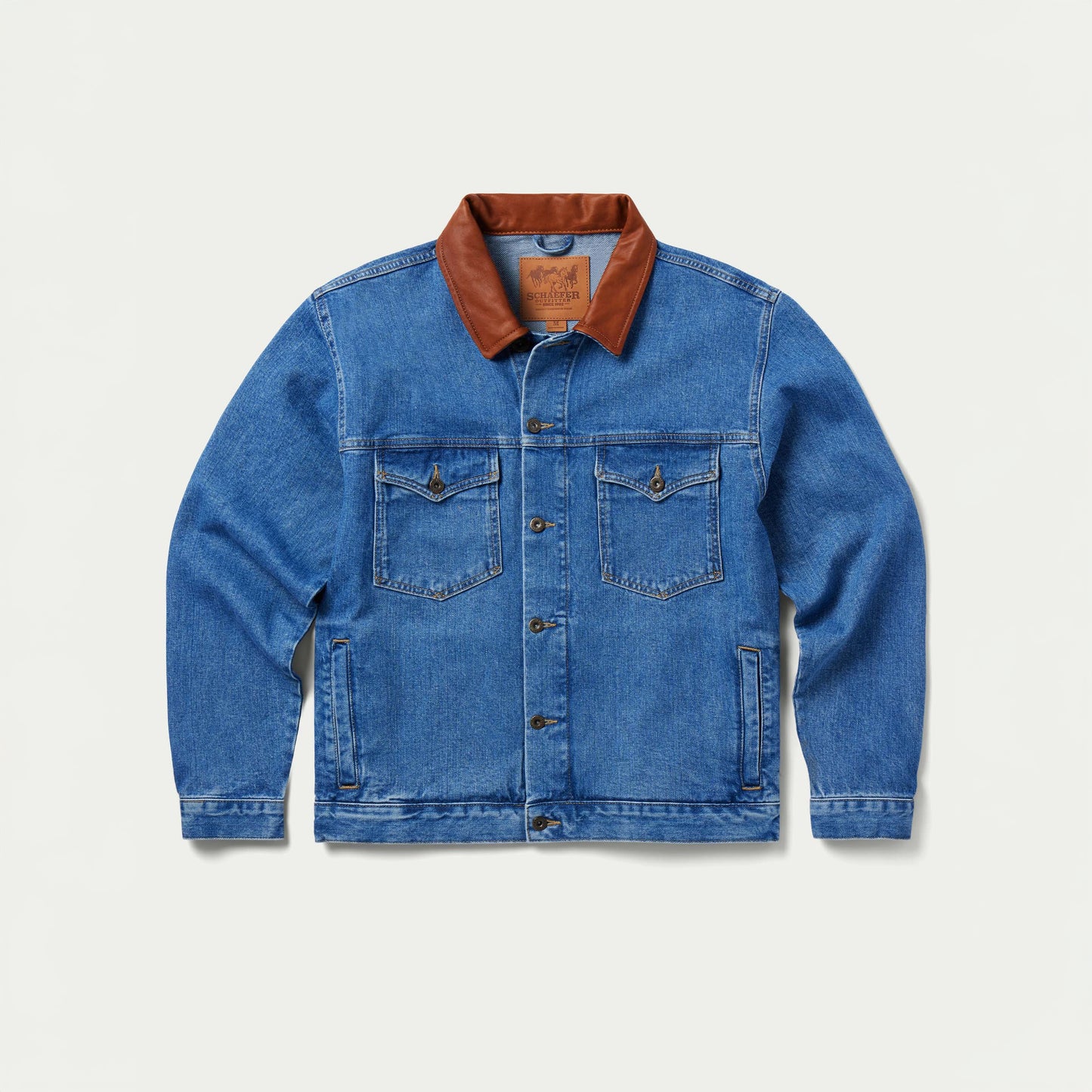 Legend Denim Jacket - Med Indigo
