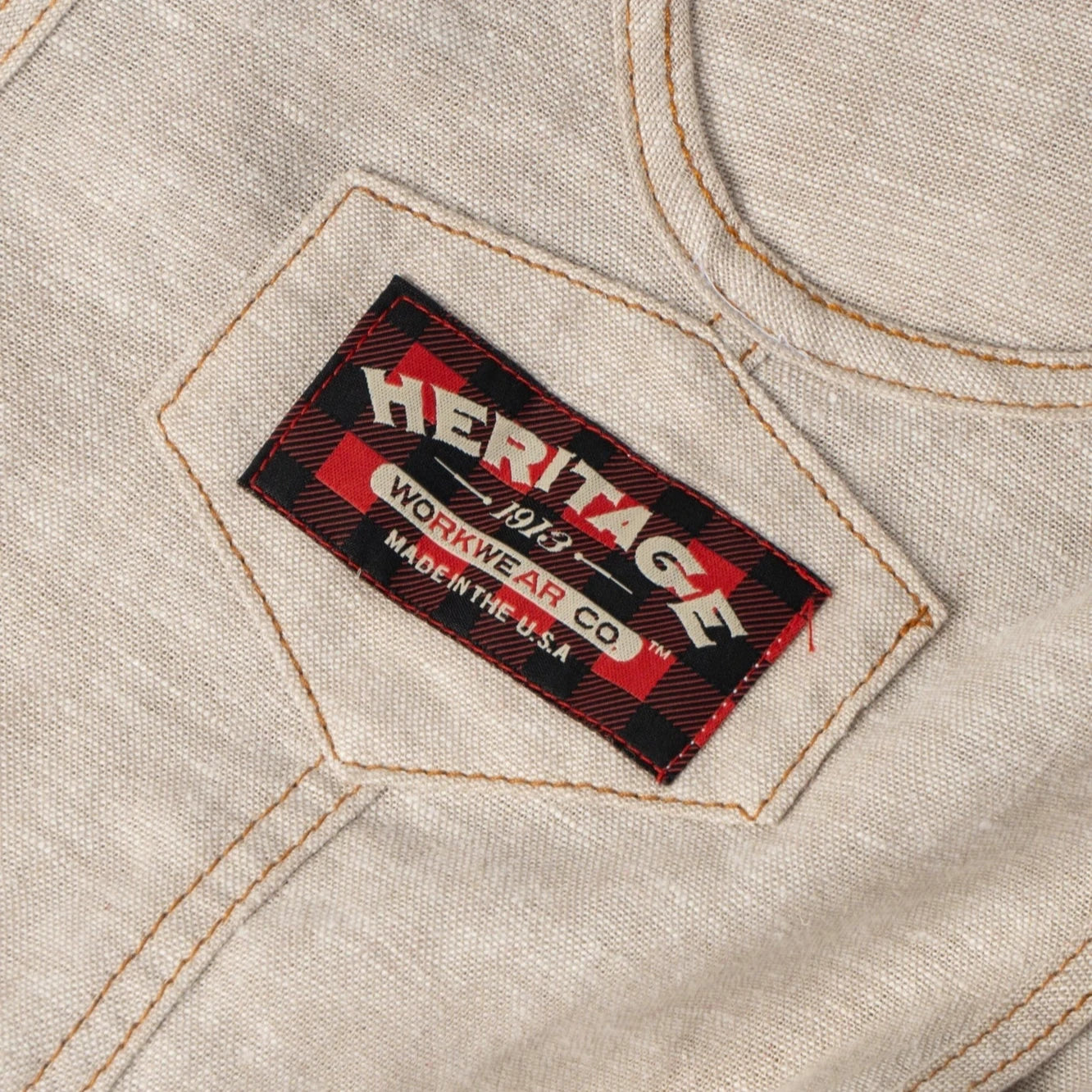 Heritage Flax Linen Overalls