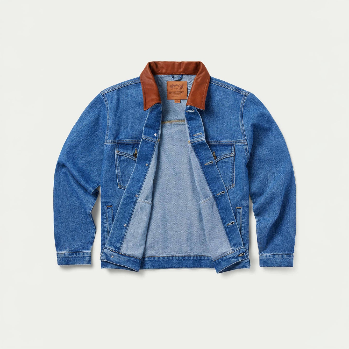 Legend Denim Jacket - Med Indigo