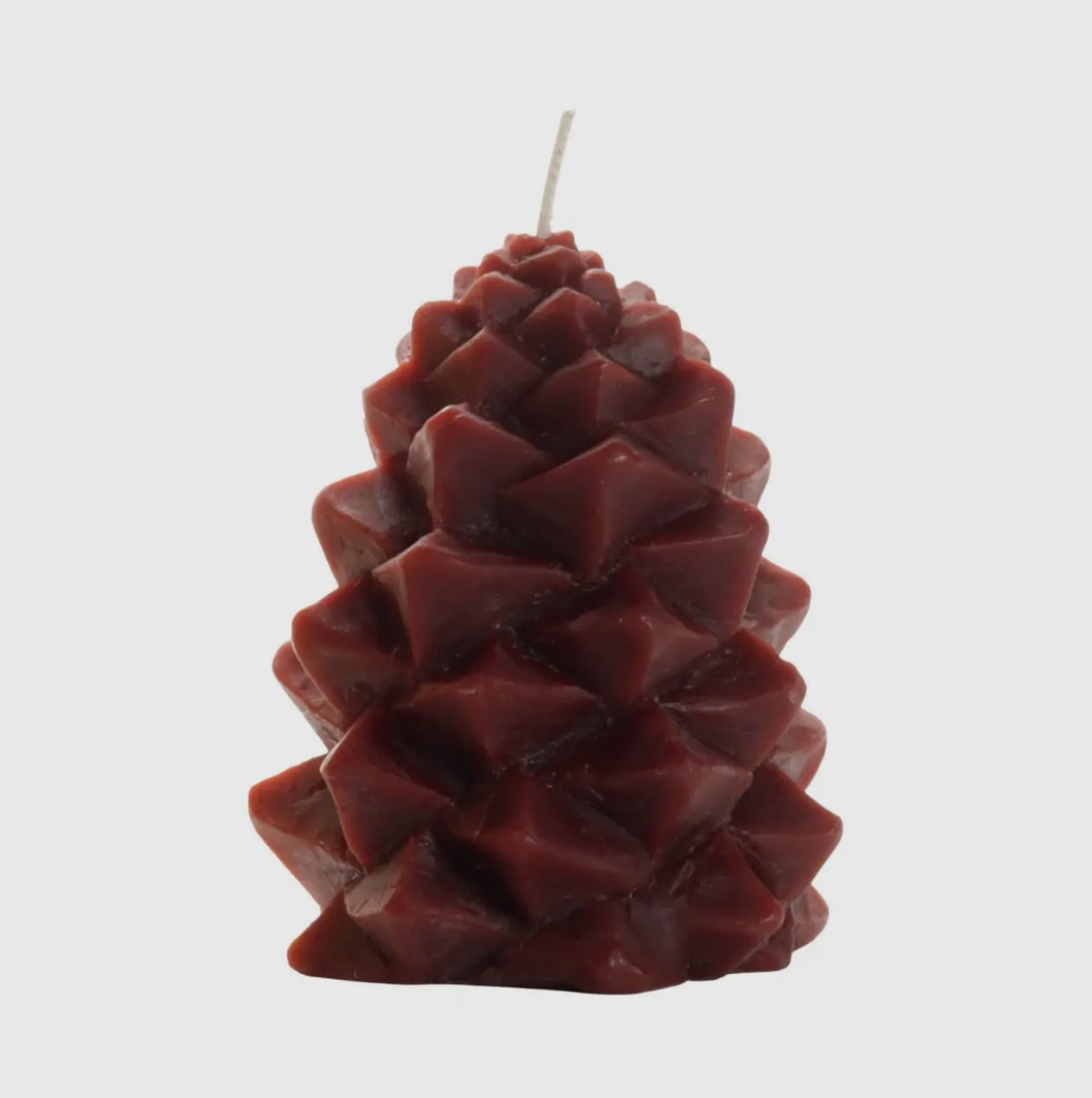Beeswax Pinecone Candle