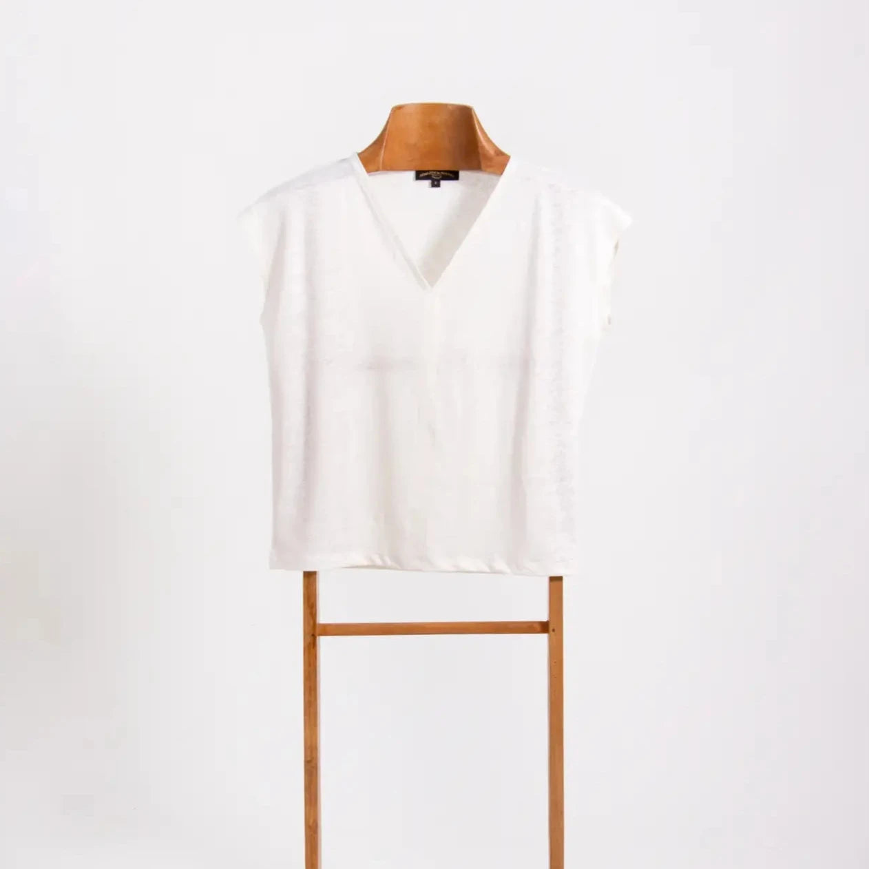 Linen Top - White