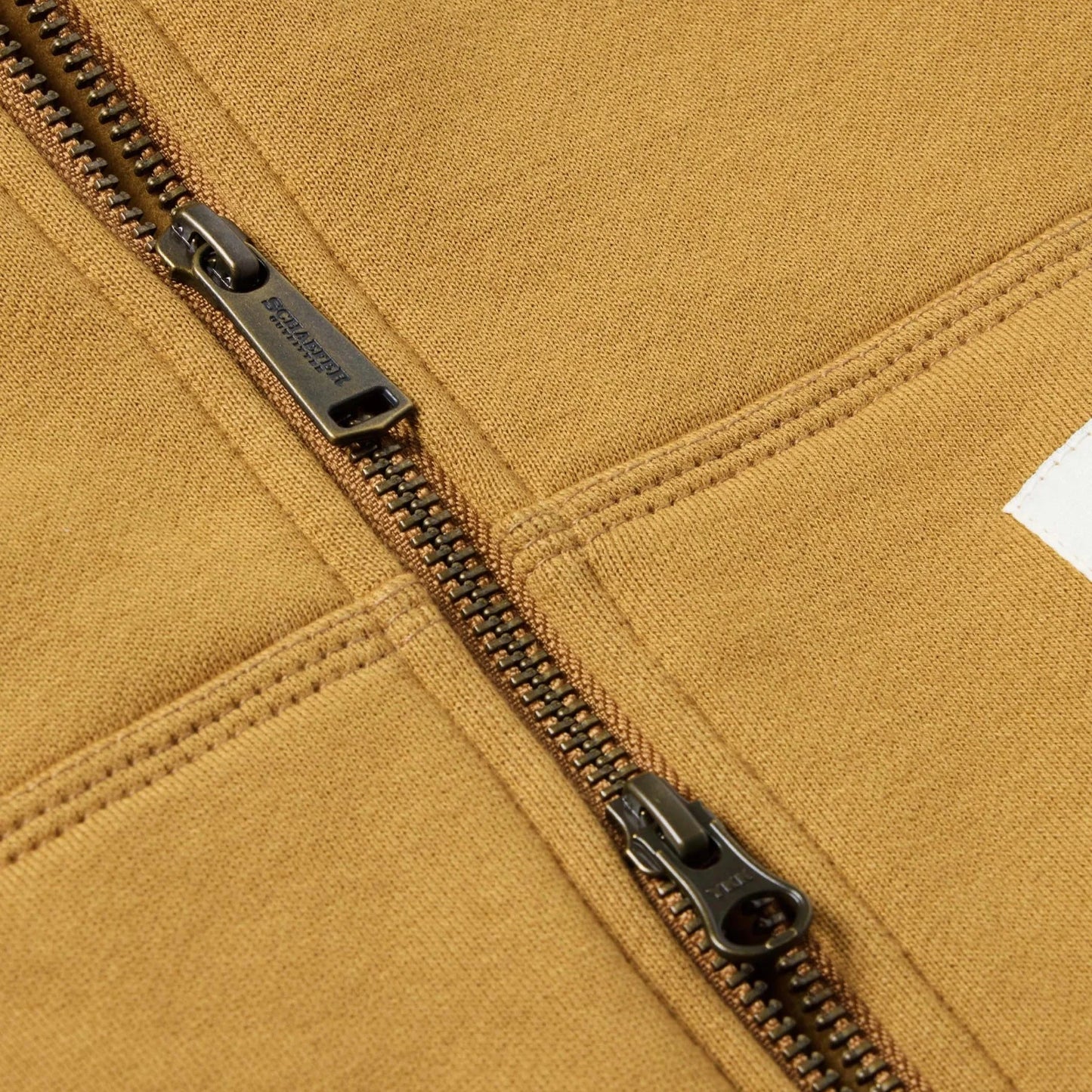 Full Zip Hoodie - Tan