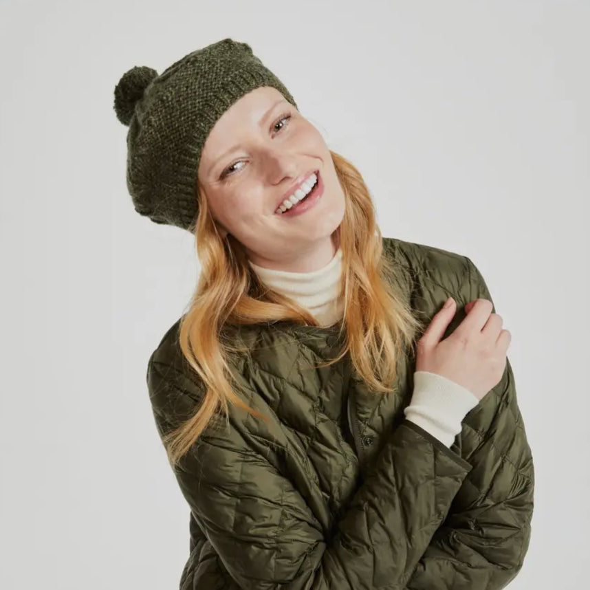 Farragh Aran Beret - Green