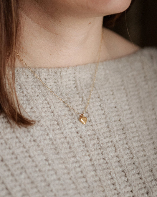 Amor Necklace // Demi-Fine Gold