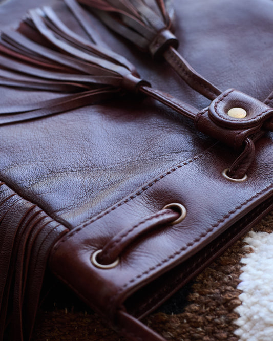 Scully Leather Fringe Crossbody Bag