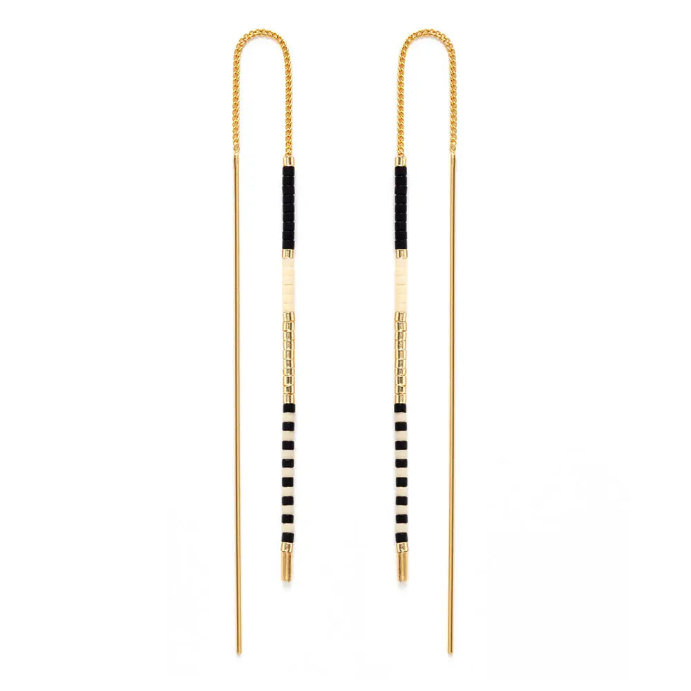 Miyuki Seed Bead Earrings