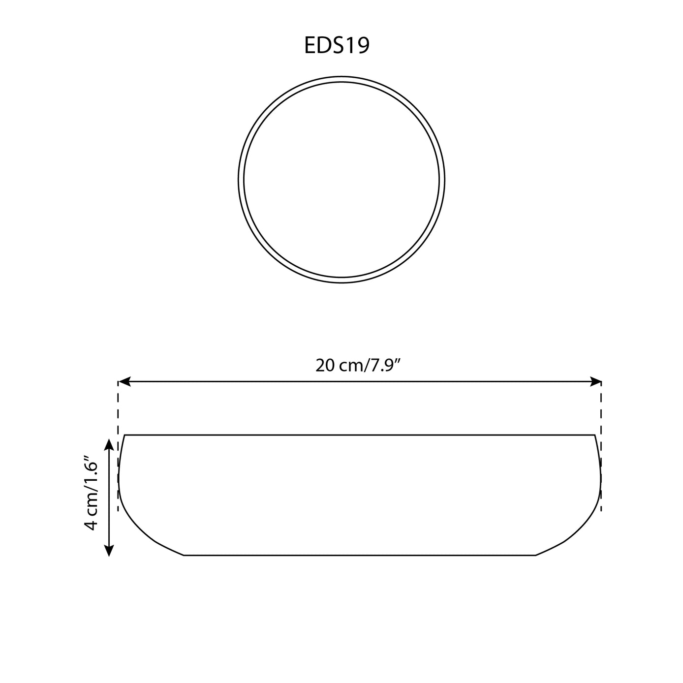 Stoneware Pasta Plate - Set of 4
