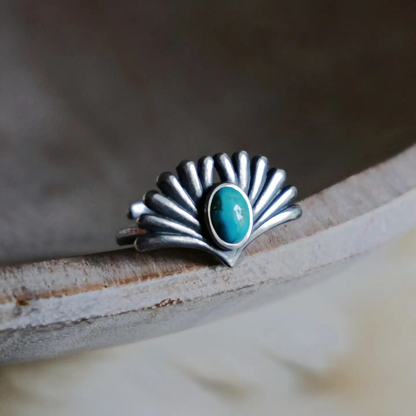Prayer Turquoise Ring