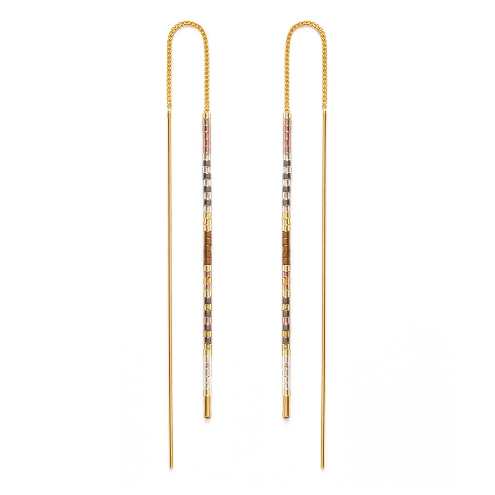 Miyuki Seed Bead Earrings