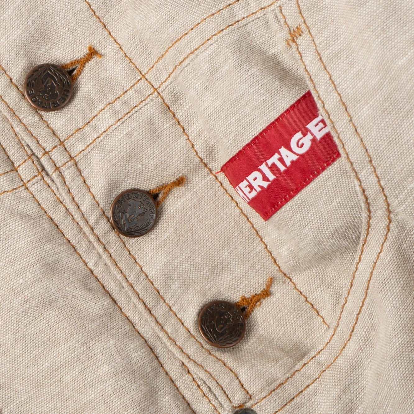 Heritage Flax Linen Overalls