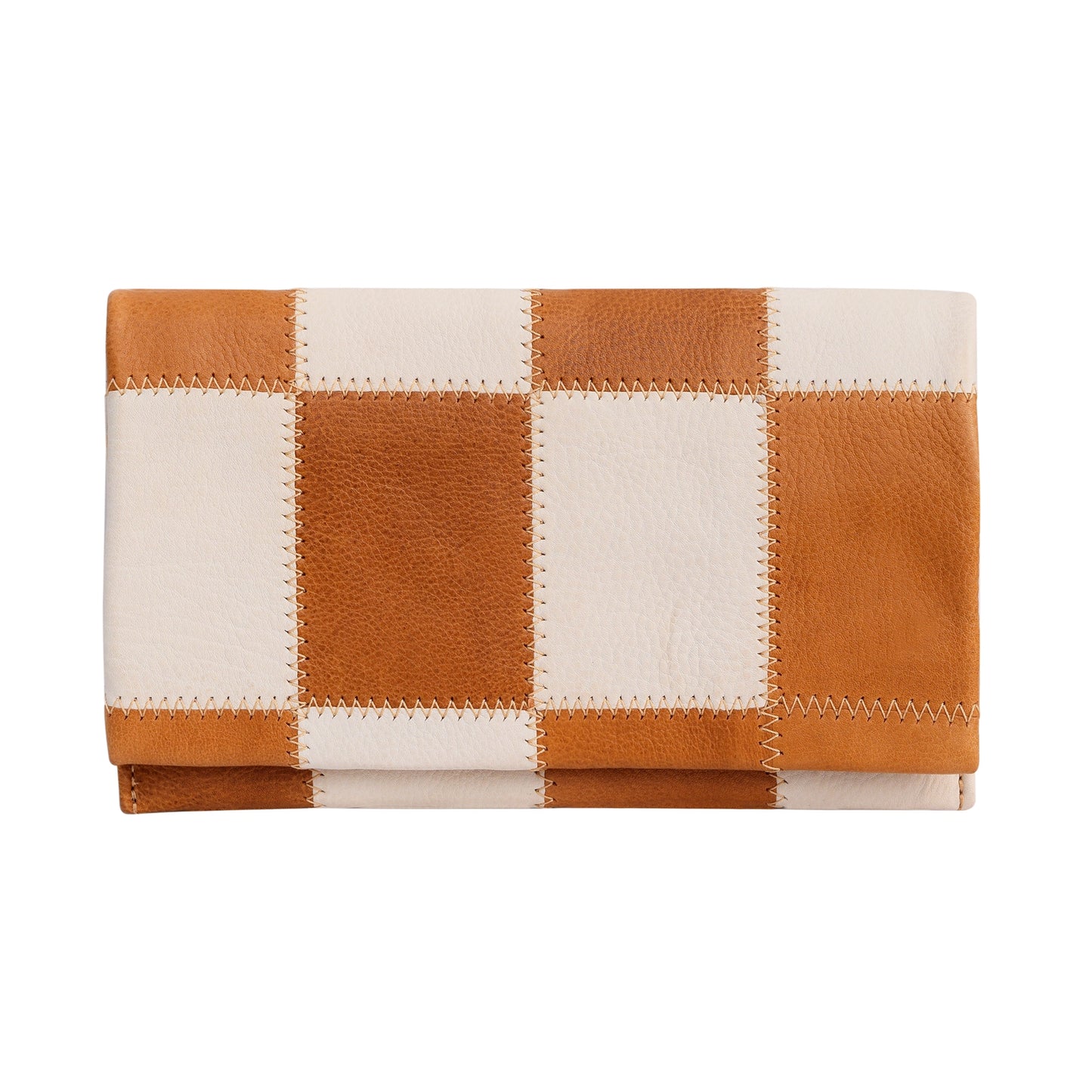 Patchwork Leather Wallet