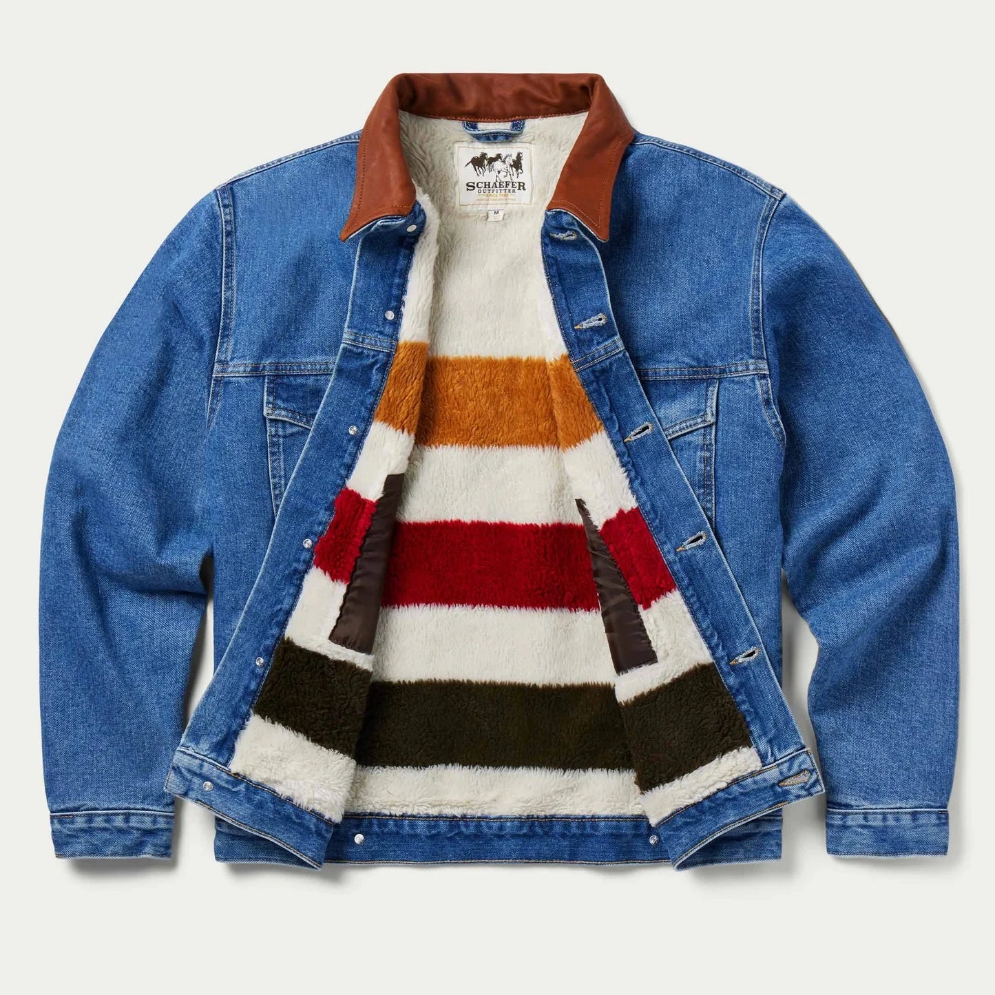 Legend Denim Jacket With Fleece Lining