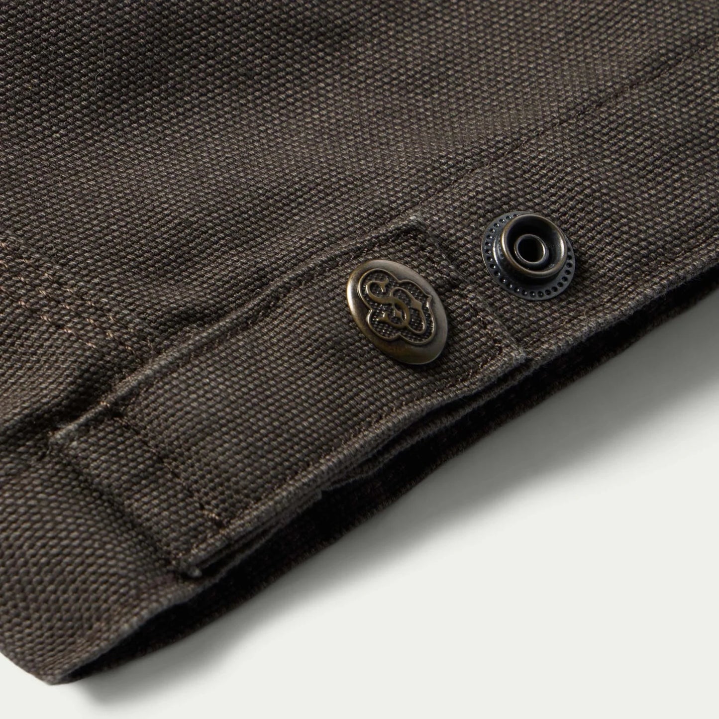 Zip Lined Canvas Jacket - Wood