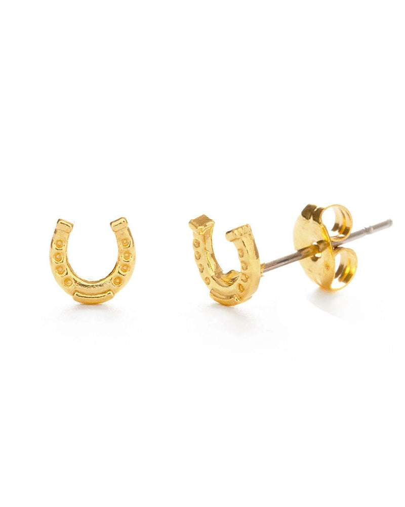 Tiny Horseshoe Studs