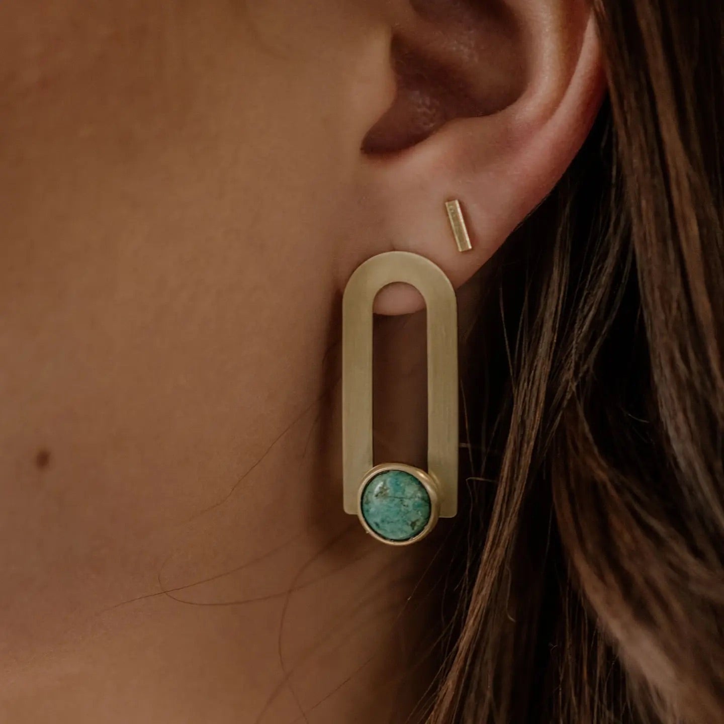 Grand Bali Stud Earrings