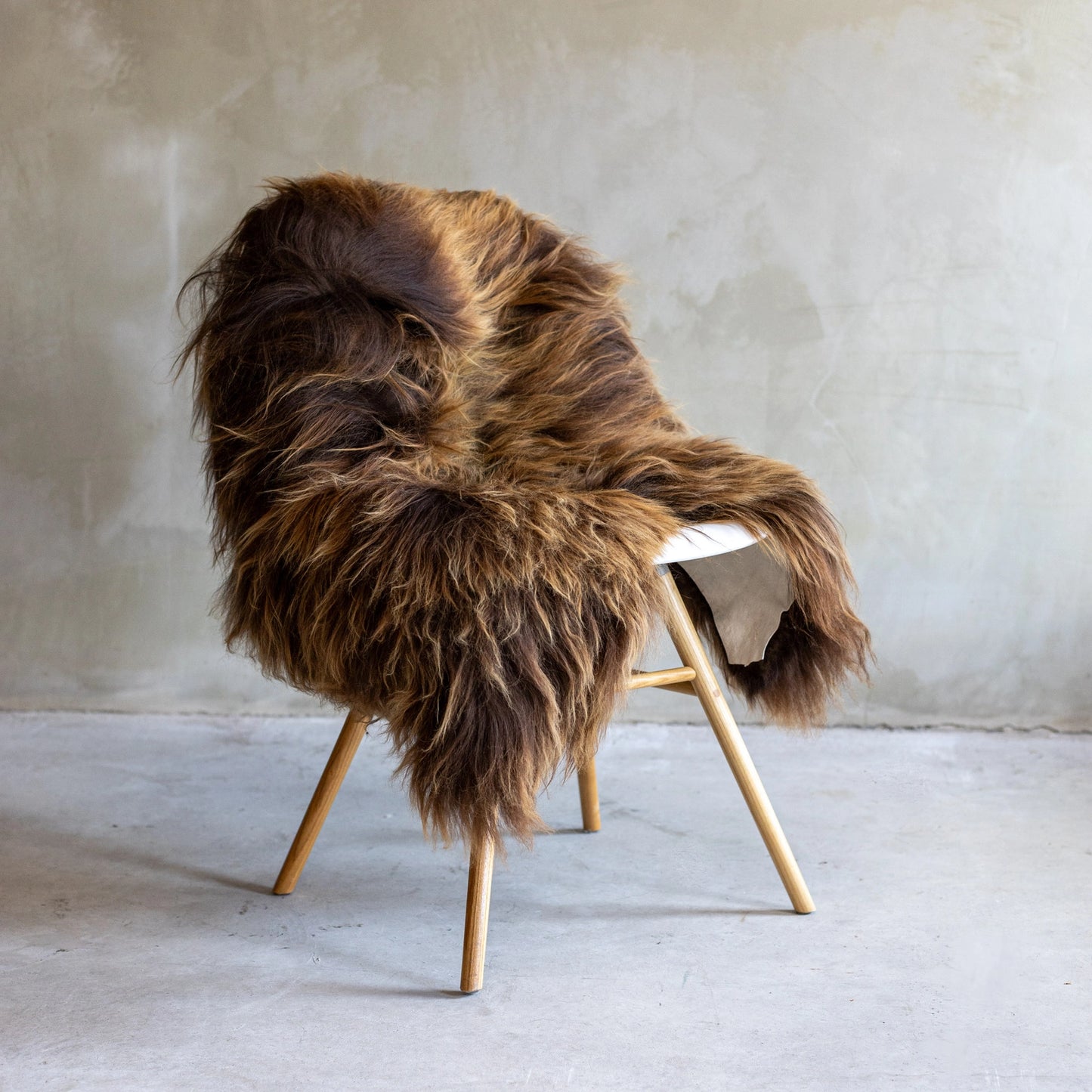 Icelandic Sheepskin - Rust Brown