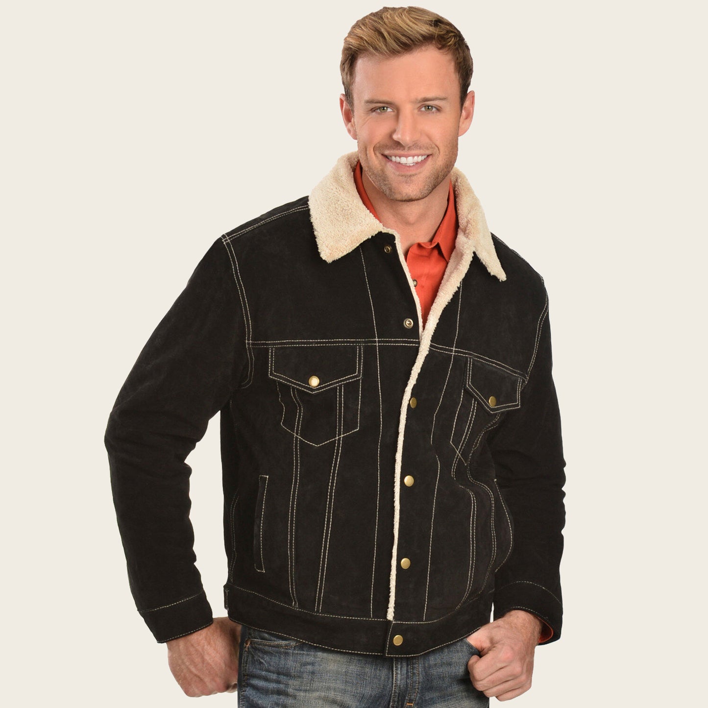 Scully Lined Suede Jacket
