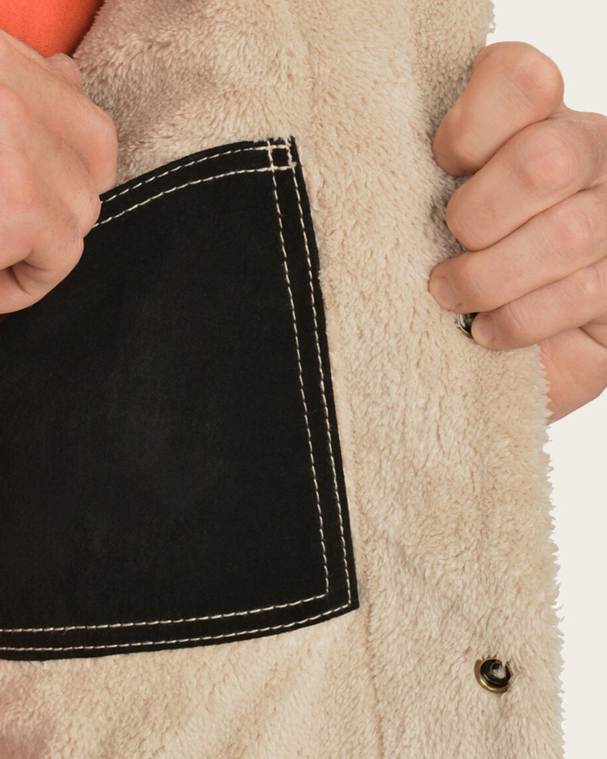 Scully Lined Suede Jacket - Black
