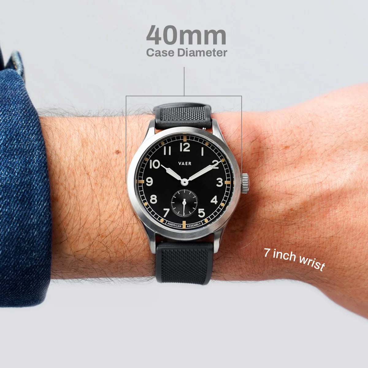 VAER Watch C5 Dirty Dozen - 40mm Ameriquartz