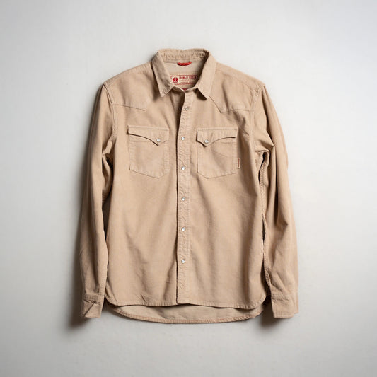 Corduroy Ojai Shirt - Tan