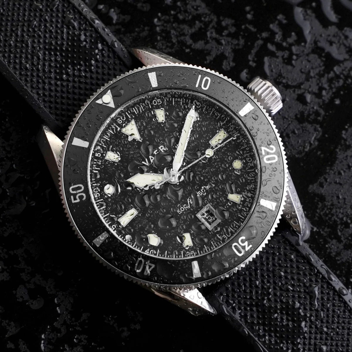 VAER Watch DS2 Meridian Black - Quartz 39mm