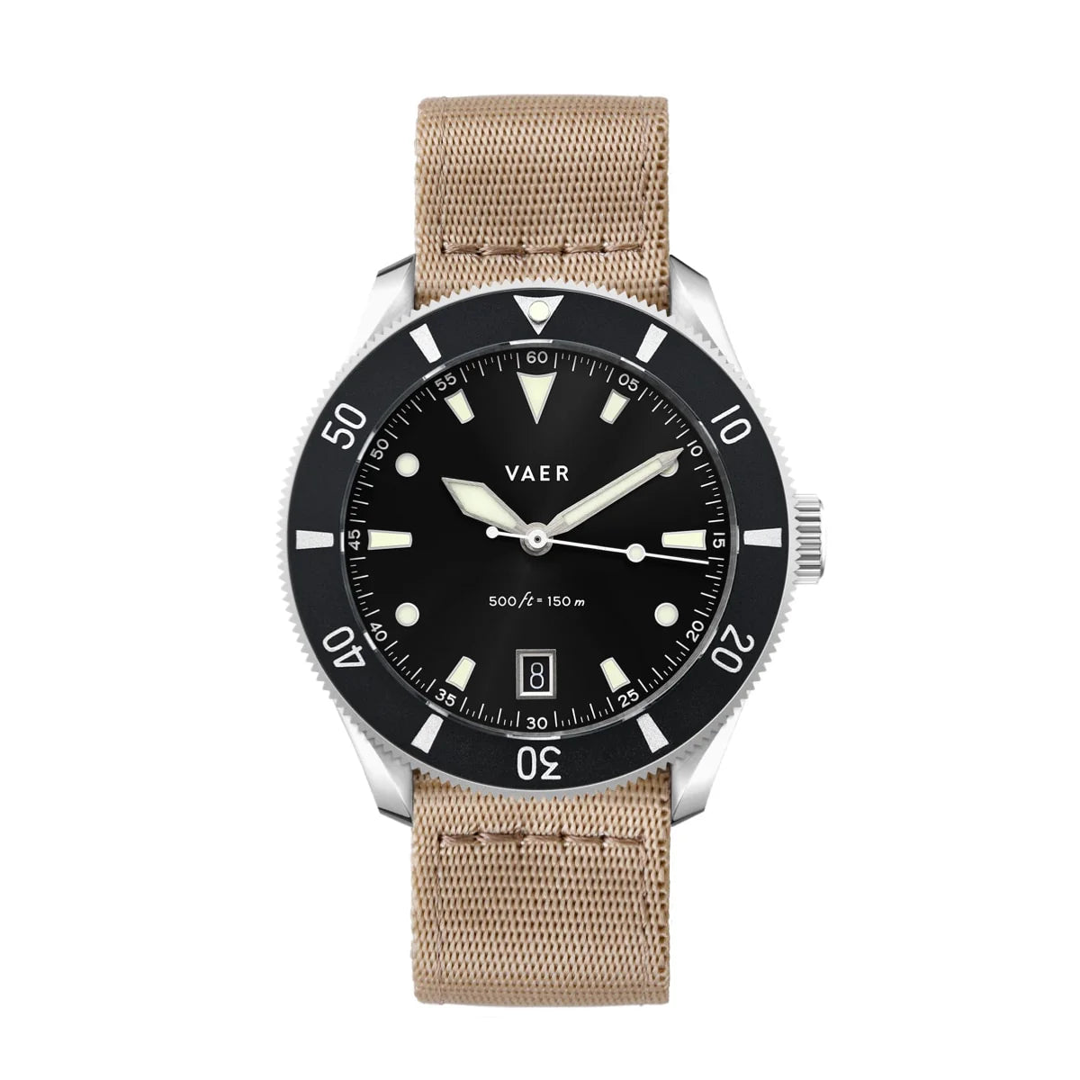 VAER Watch DS2 Meridian Black - Quartz 39mm