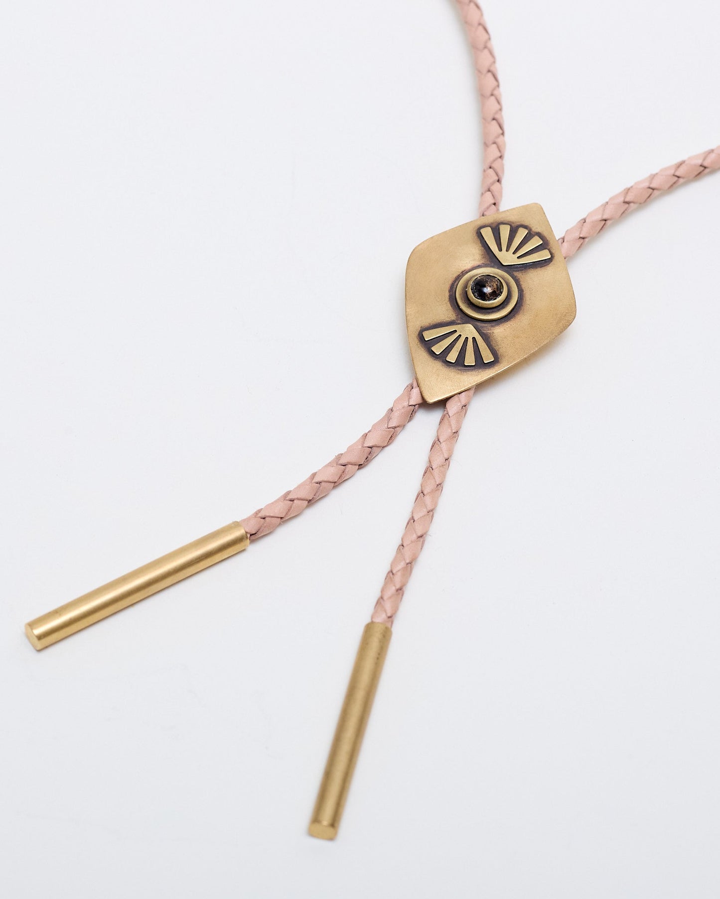 Rimini Bolo Tie Obsidian