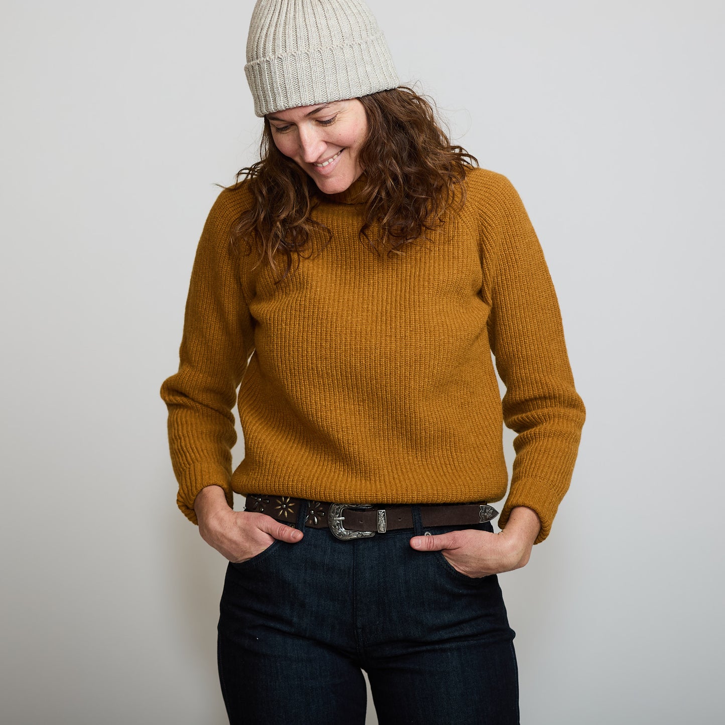 Lambswool Turtleneck - Amber
