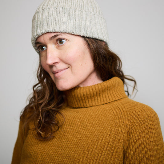 Lambswool Turtleneck - Amber