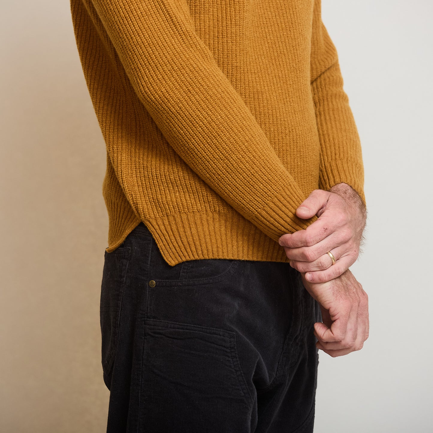 Lambswool Turtleneck - Amber