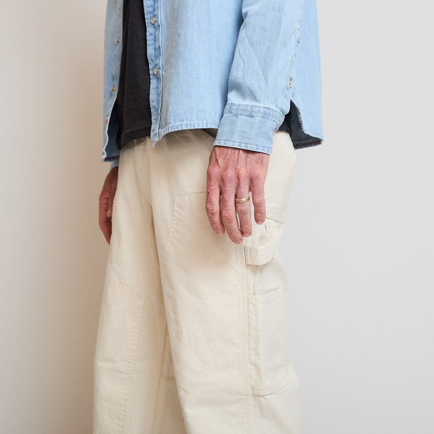 Double Knee Journeyman Pant - Natural