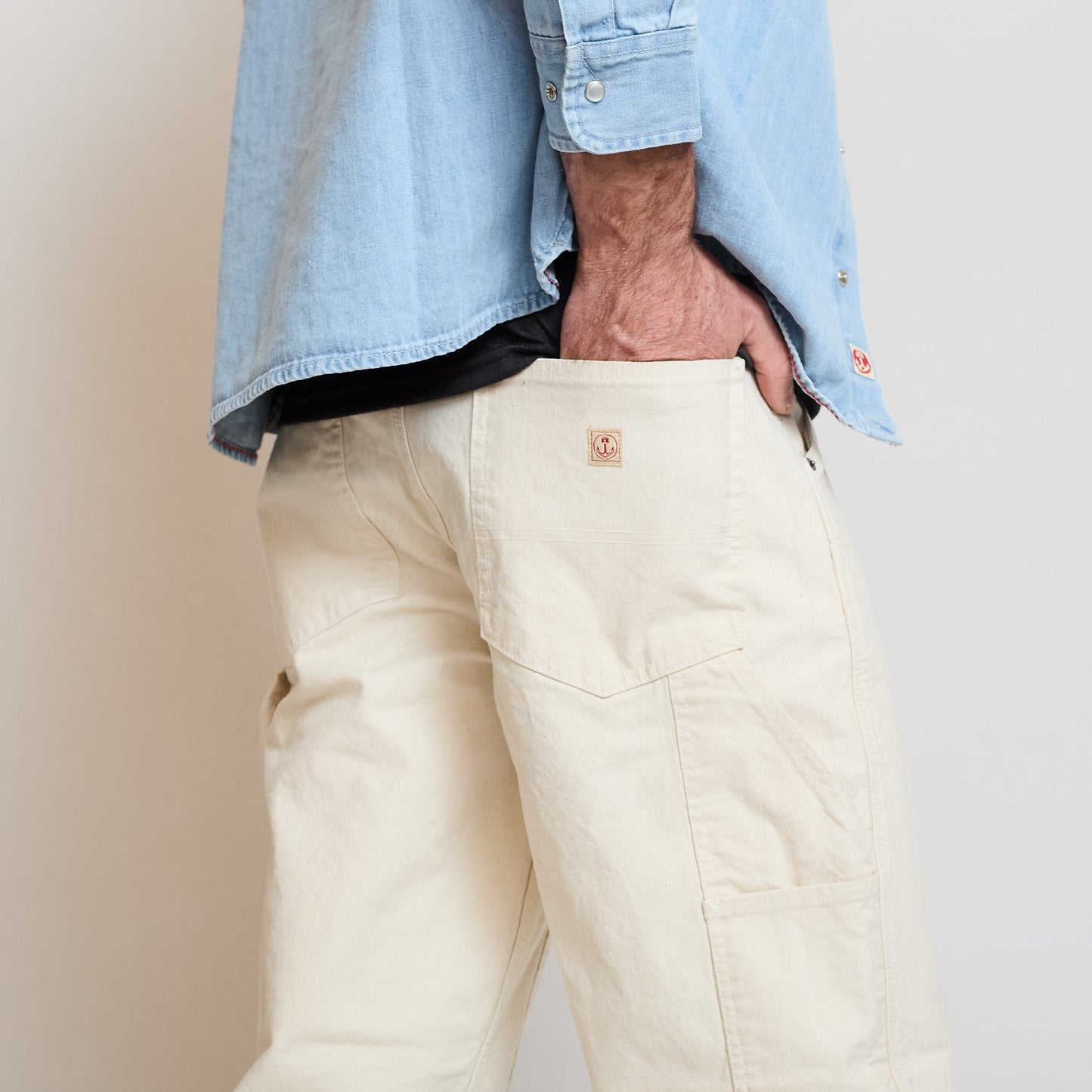 Double Knee Journeyman Pant - Natural