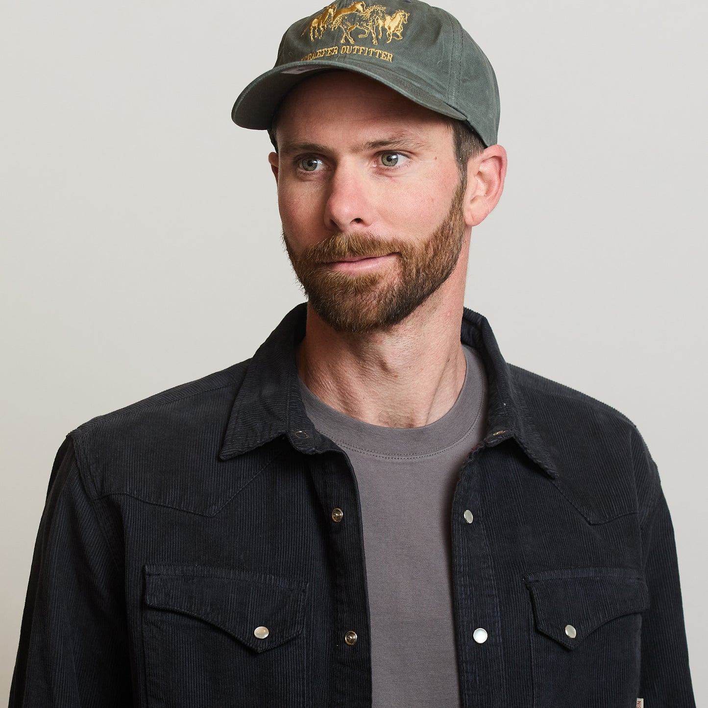 Wild Horses Waxed Canvas Cap