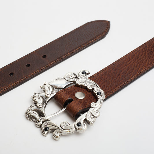 Vaquera Belt - Brown