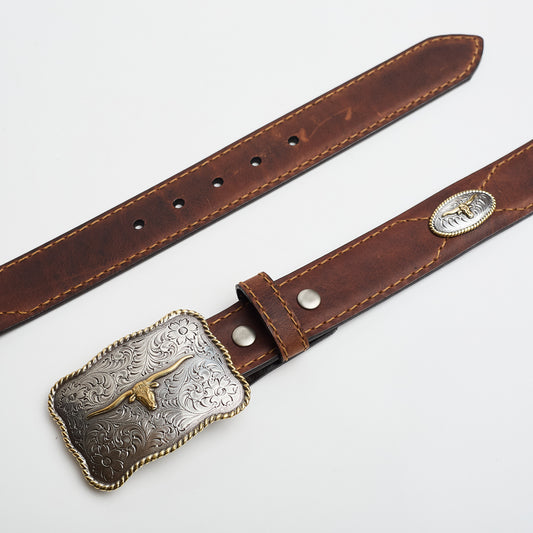 Texas Belt - Saddle Brown