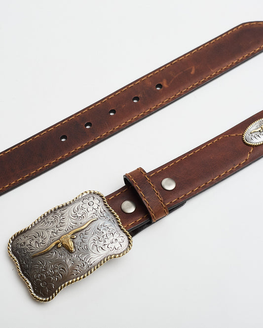 Texas Belt - Saddle Brown
