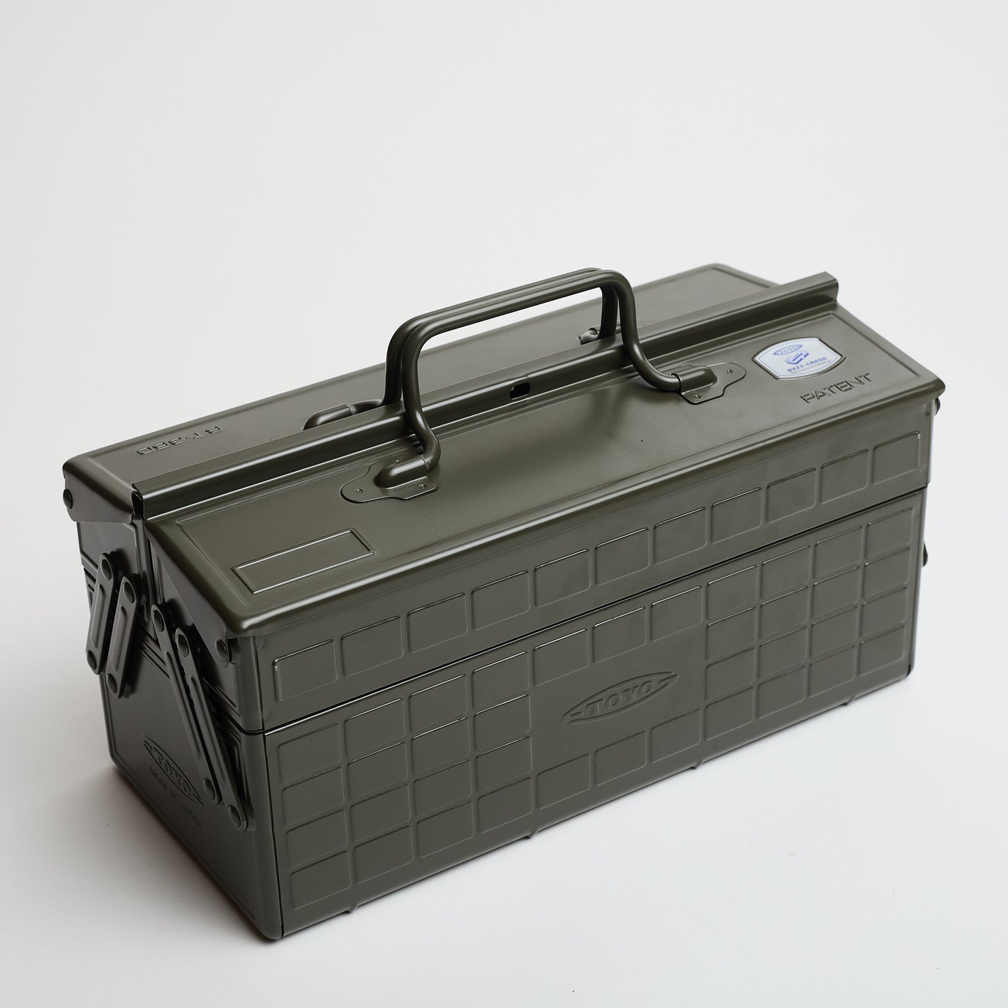 Steel Cantilever Tool Box - Olive