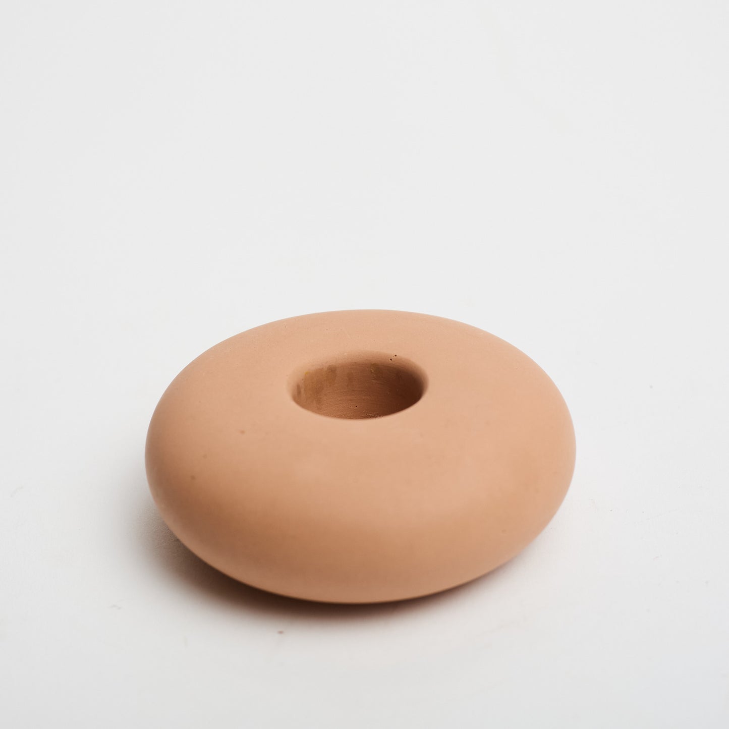 Pebble Candle Holder - Terracotta