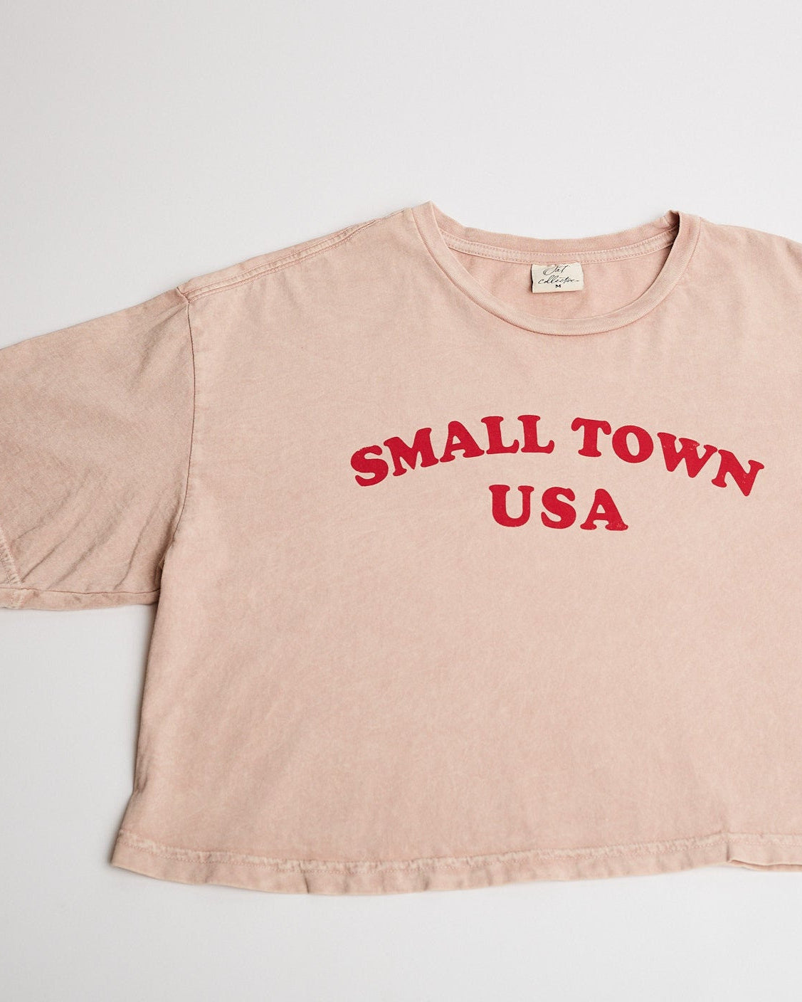 Small Town USA Crop Tee