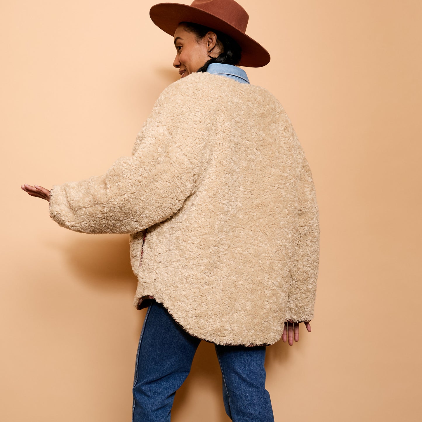 Sherpa Reversible Cardigan