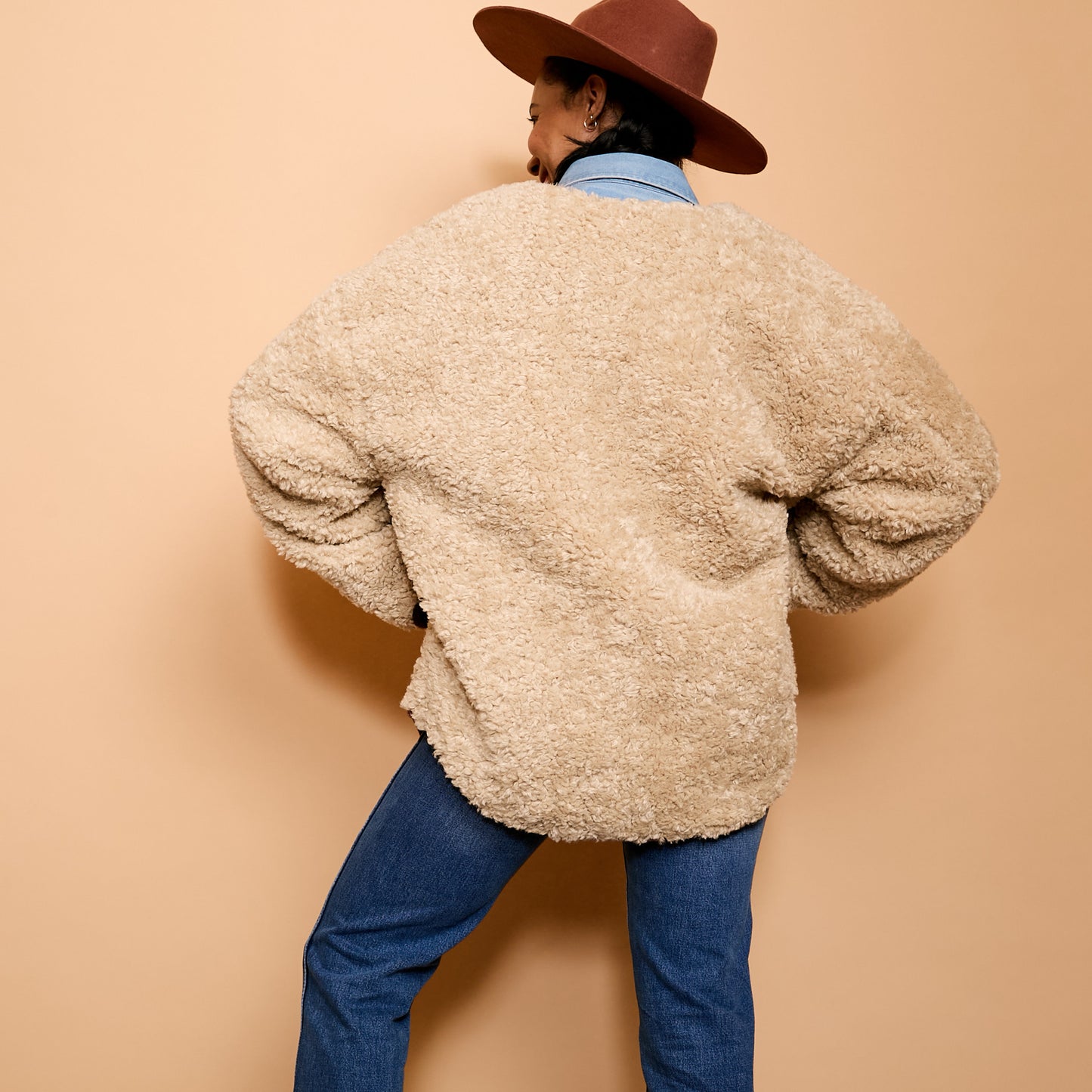 Sherpa Reversible Cardigan