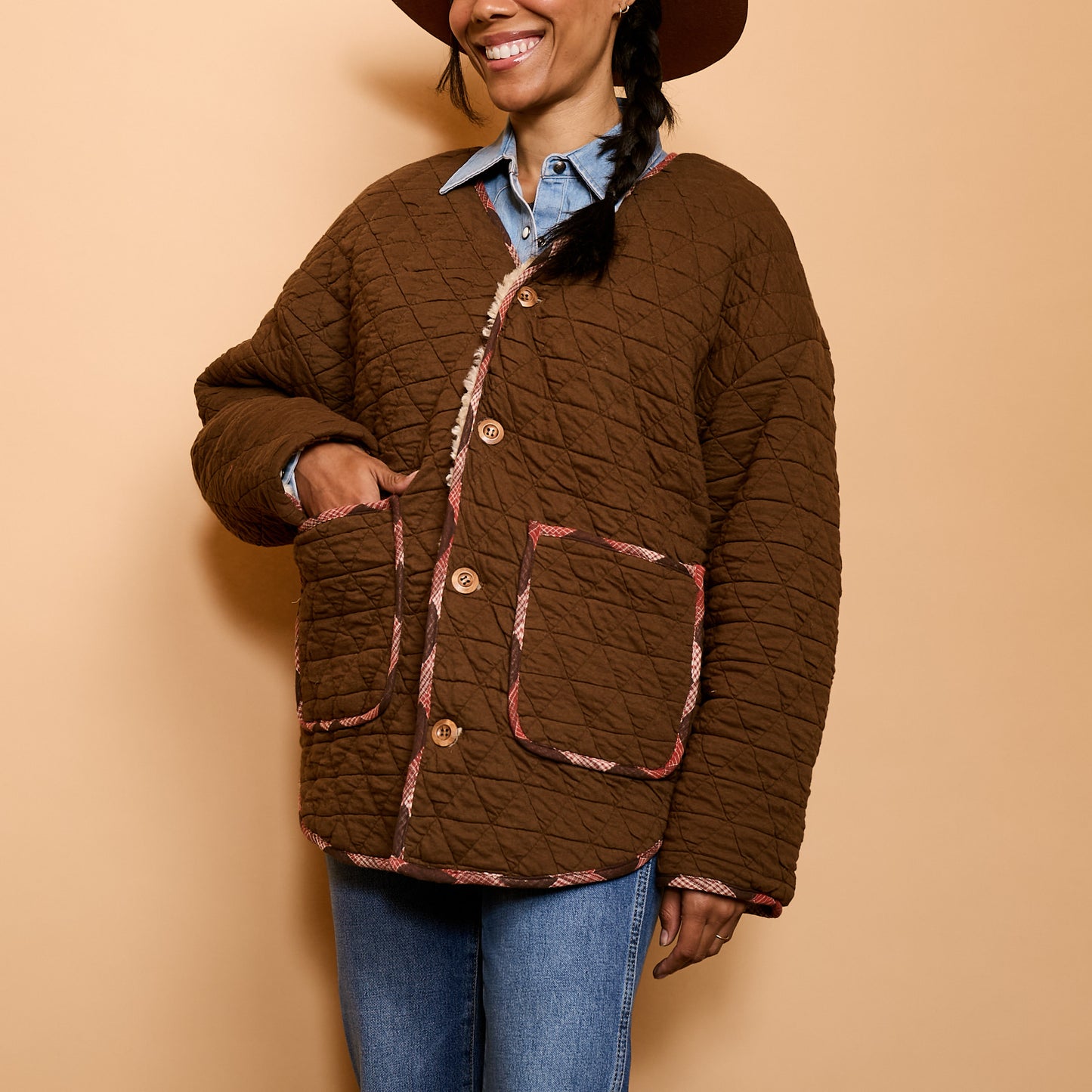 Sherpa Reversible Cardigan