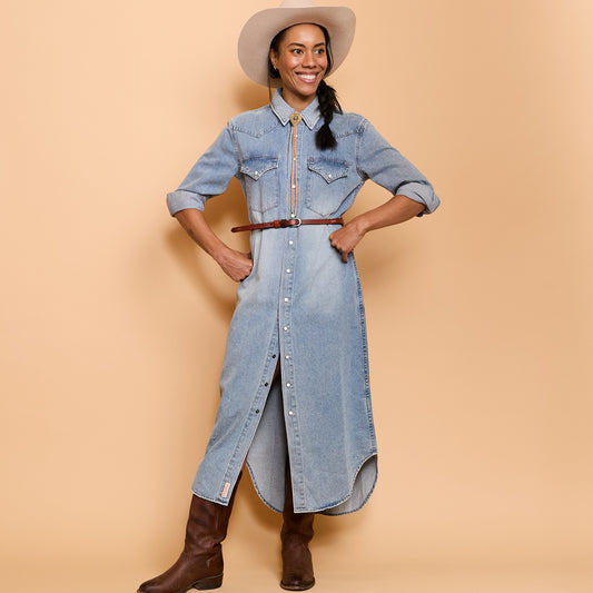 The Annie Women's Denim Dress