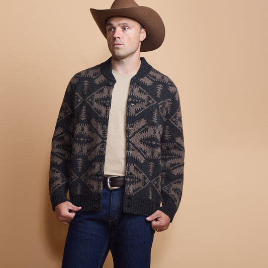 Pendleton Mirror Lake Lambswool Cardigan