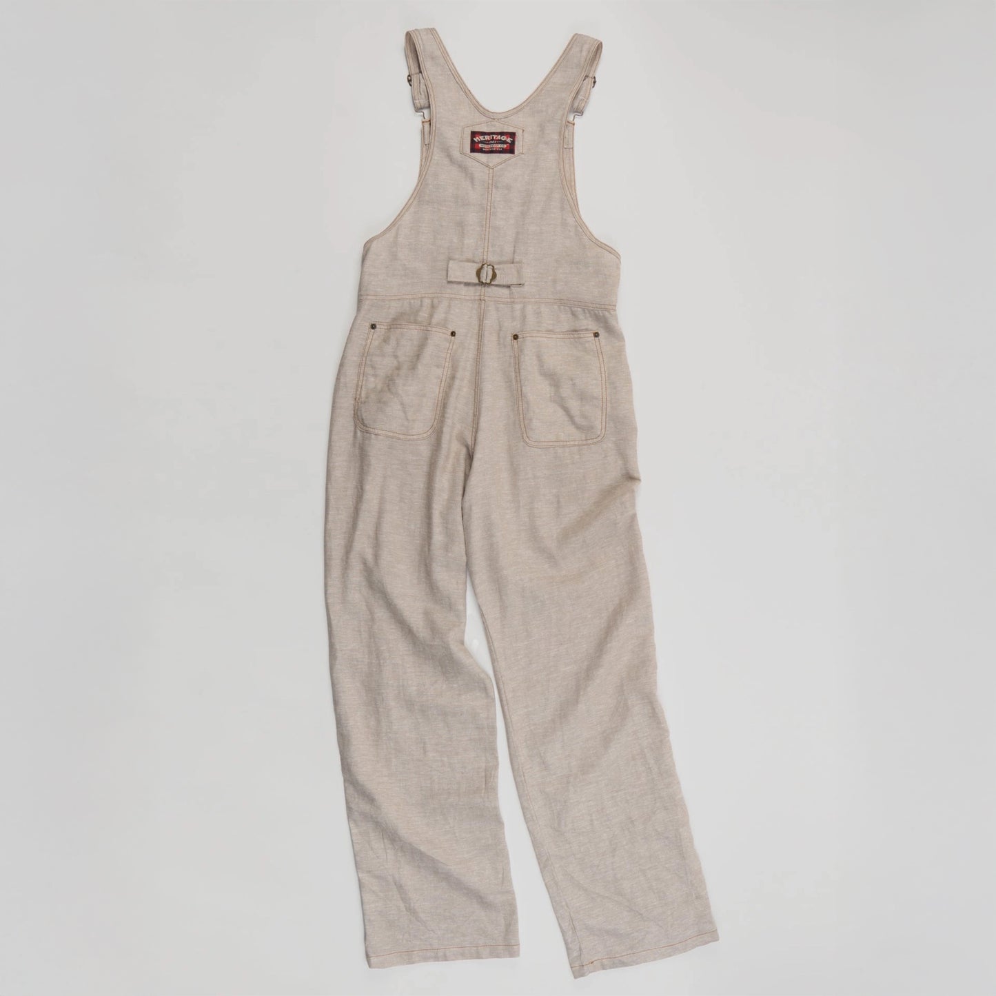 Heritage Flax Linen Overalls