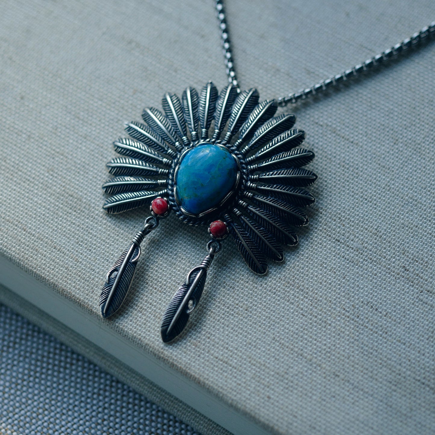Headdress Turquoise Necklace